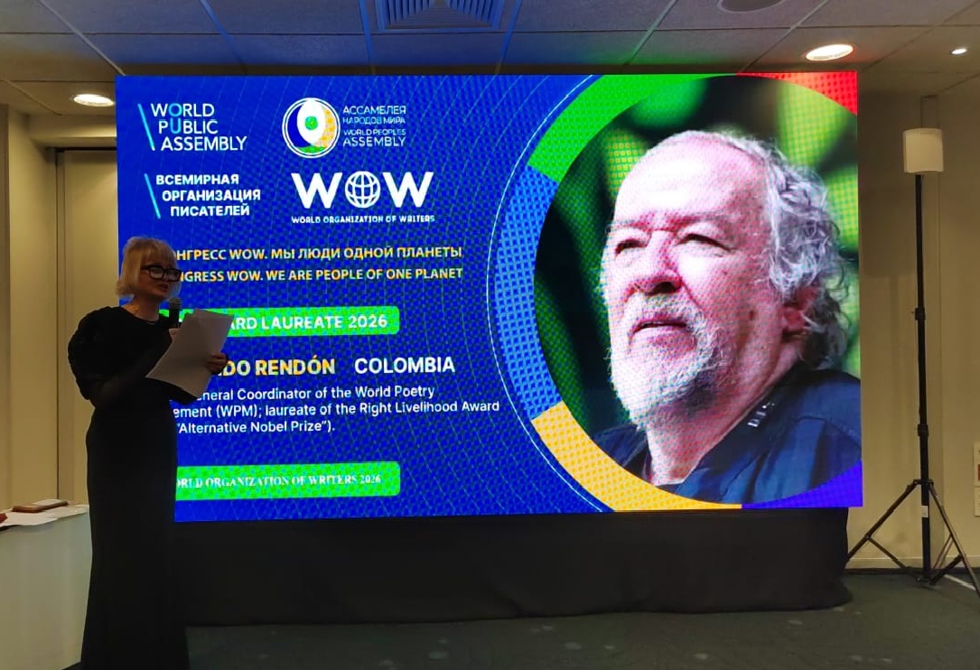 WOW Award 2026: Fernando Rendón — the voice that turned the city into poetry.
